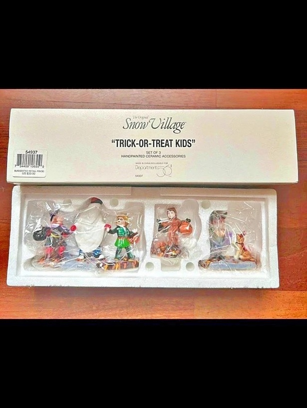 Dept 56 Halloween Trick or Treat Kids